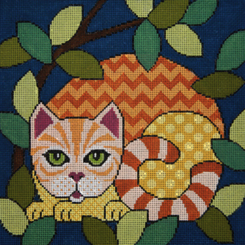 Out Cattin’ Around-Orange